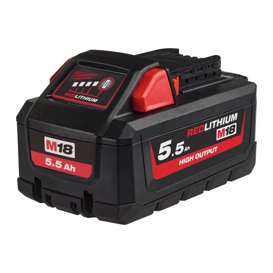 MILWAUKEE M18 HB5.5 Akumulátor M18 High Output 5.5 Ah 