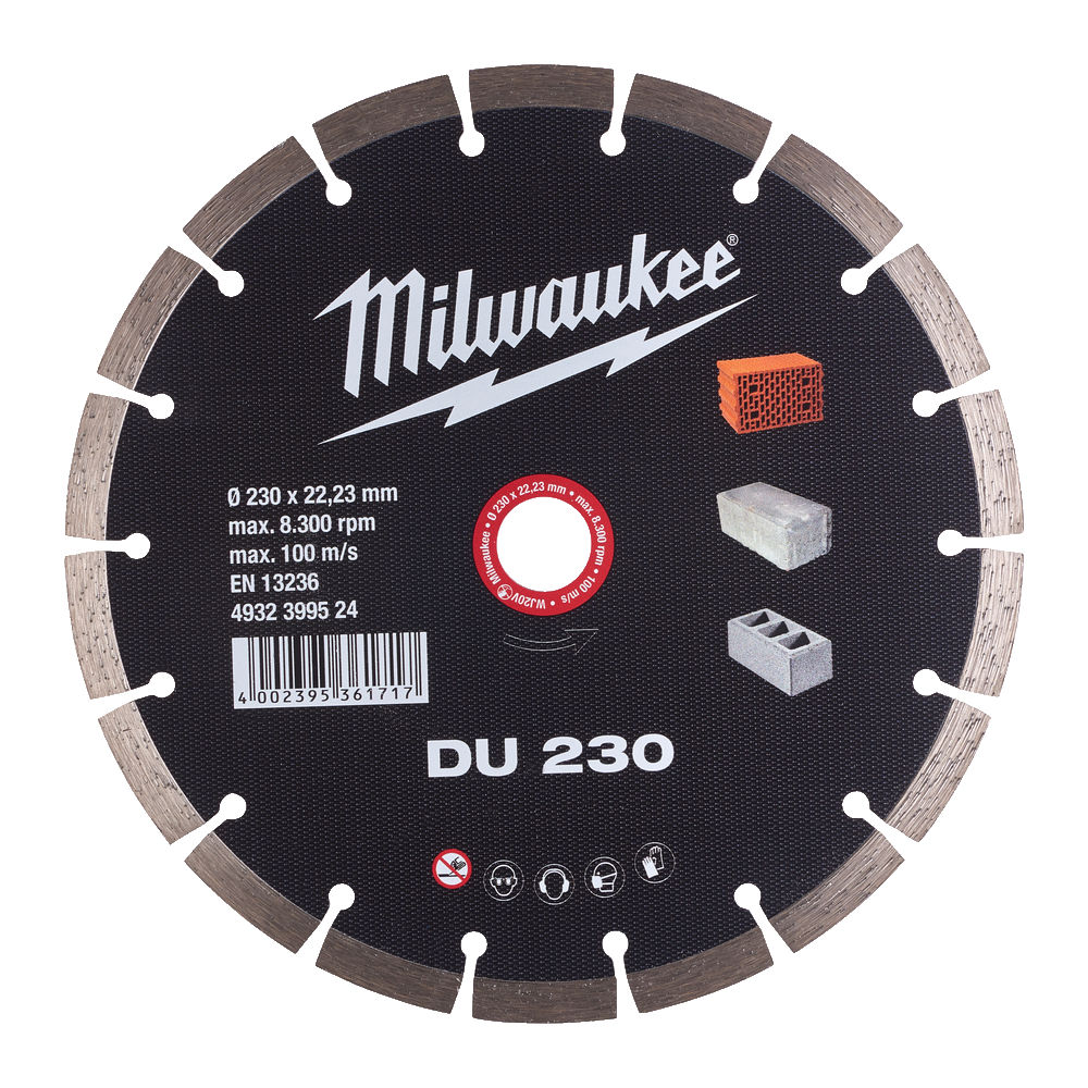 MILWAUKEE Diamantový řezný kotouč DU 230x22,2mm