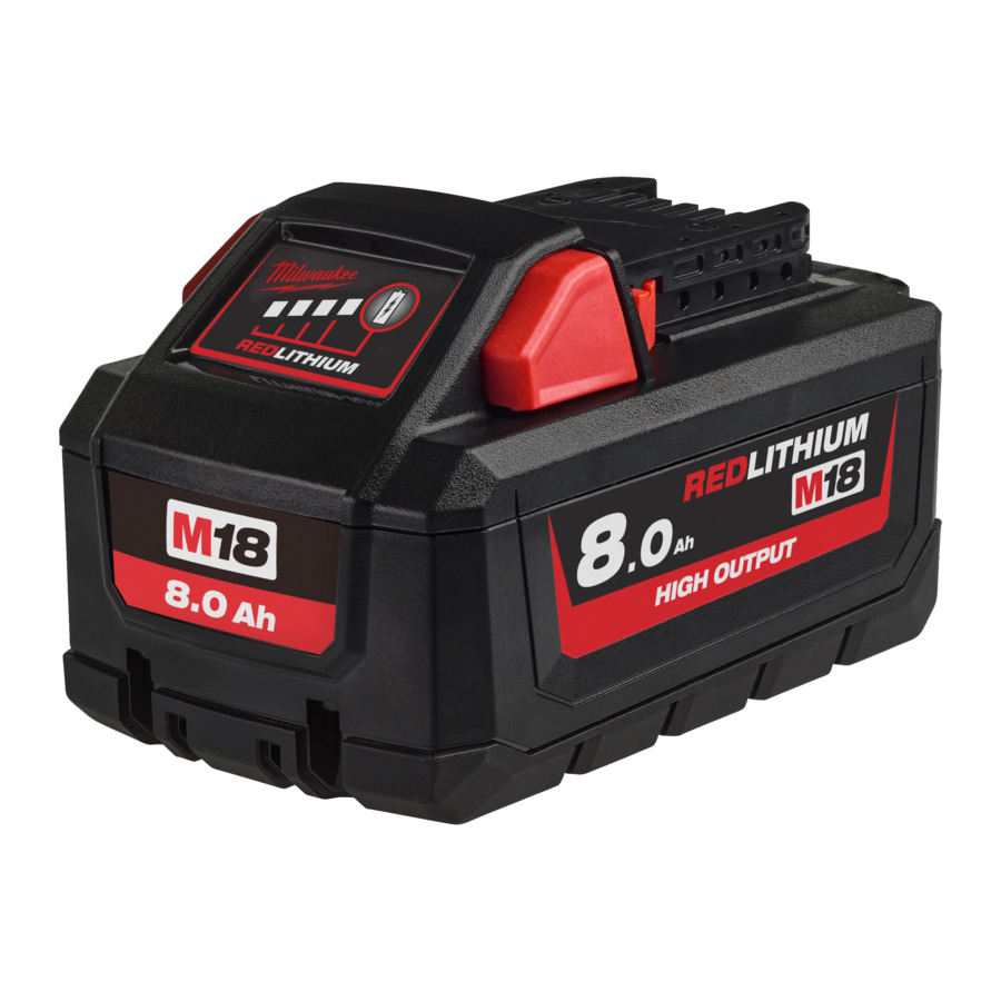 MILWAUKEE M18 HB8 Akumulátor M18 High Output 8.0 Ah 