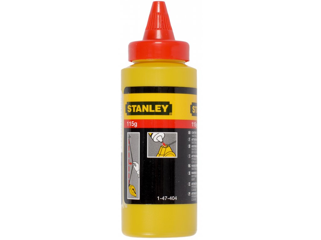 STANLEY Křída Stanley 115g (Pudr) - Červená
