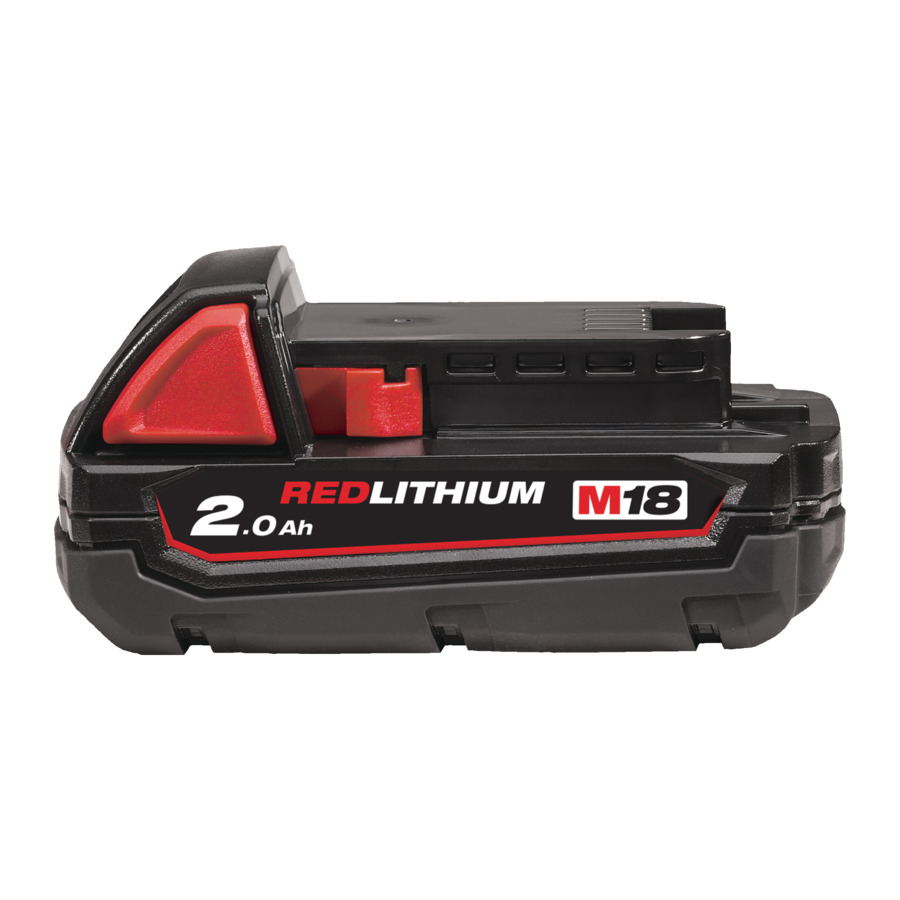 MILWAUKEE Aku Redlithium-ION 2Ah M18 B2 